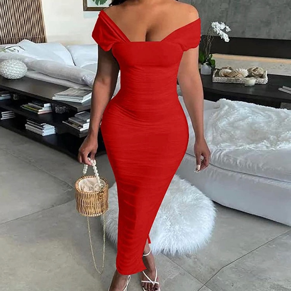 Off shoulder dress